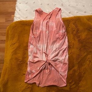 custom dyed lululemon all tied up tank